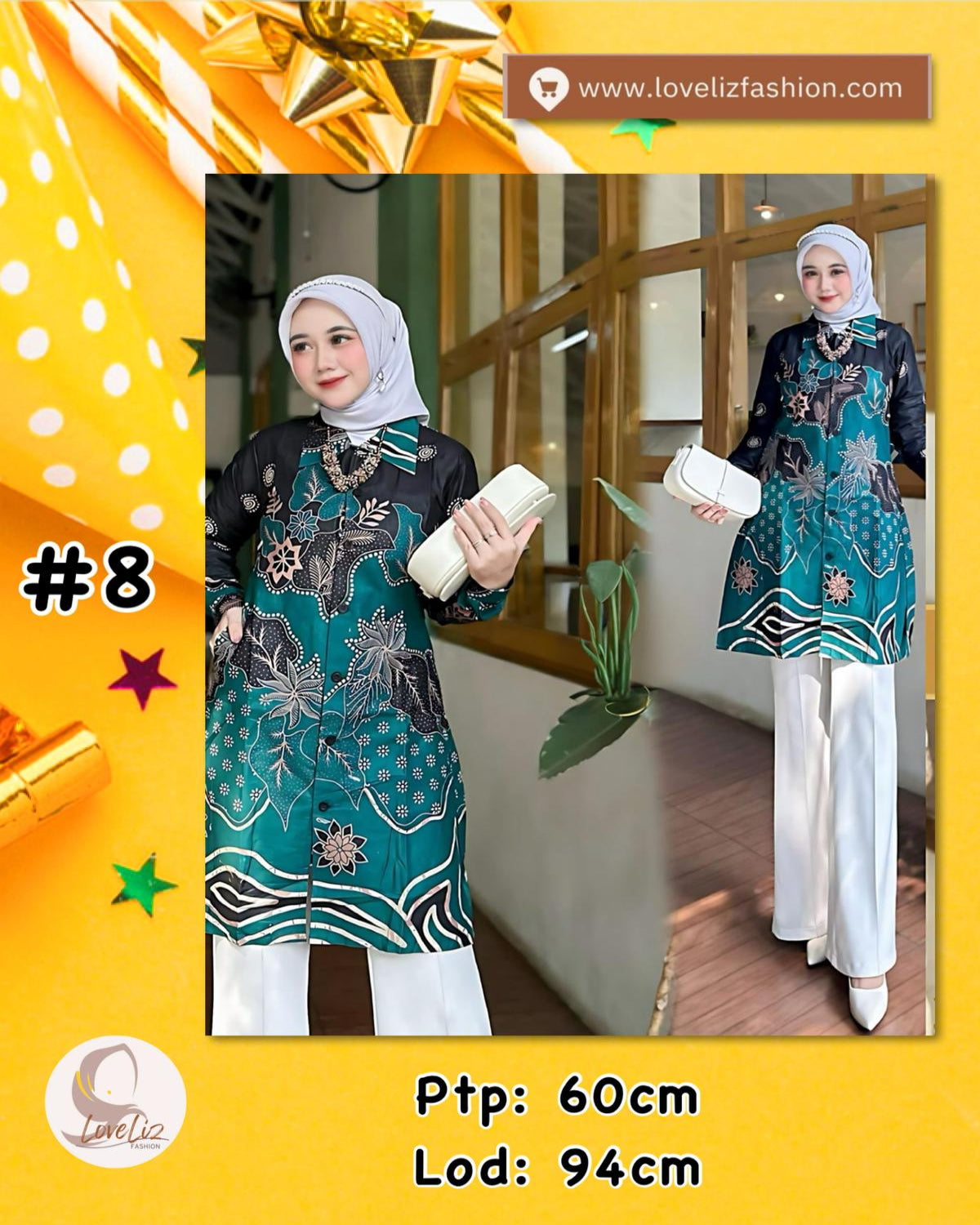 Assorted Batik Tunic Dresses (BADR(T)- 1005) (#AAT)