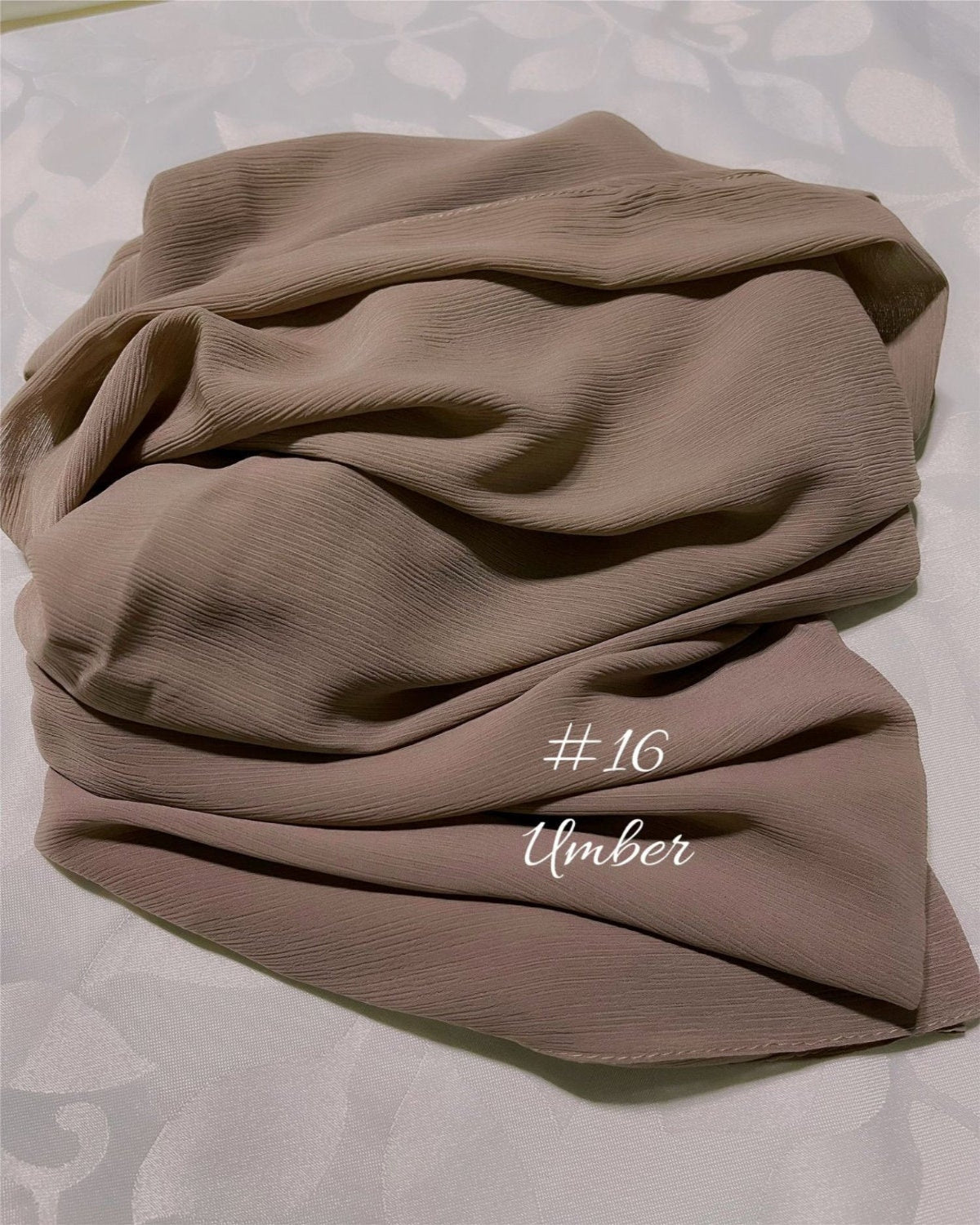 Chiffon Shawl Muna Chic & Lightweight for Modern Modesty (SHWL- 1057) (#MM) - A Must for Modern Muslimah Wardrobes