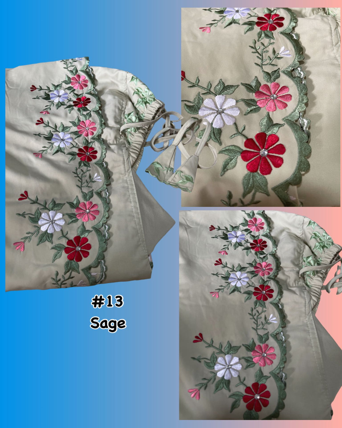 Exclusive Telekung Cotton Nadia (TLKG- 1029) (#AT)
