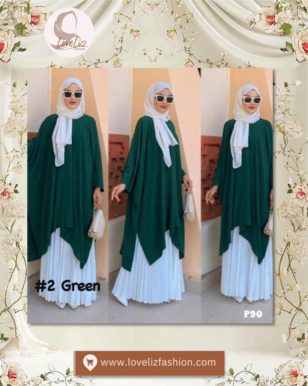 LoveLiz Fashion Baggy Blouse (BLSE- 1020) (#P90KNG)