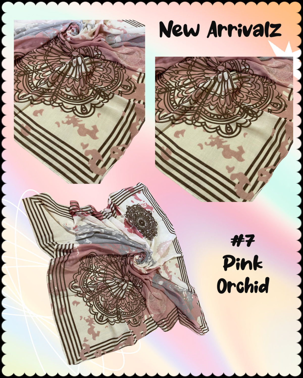 Bawal Printed with Batu (BAWL- 1039) (#SBTS)