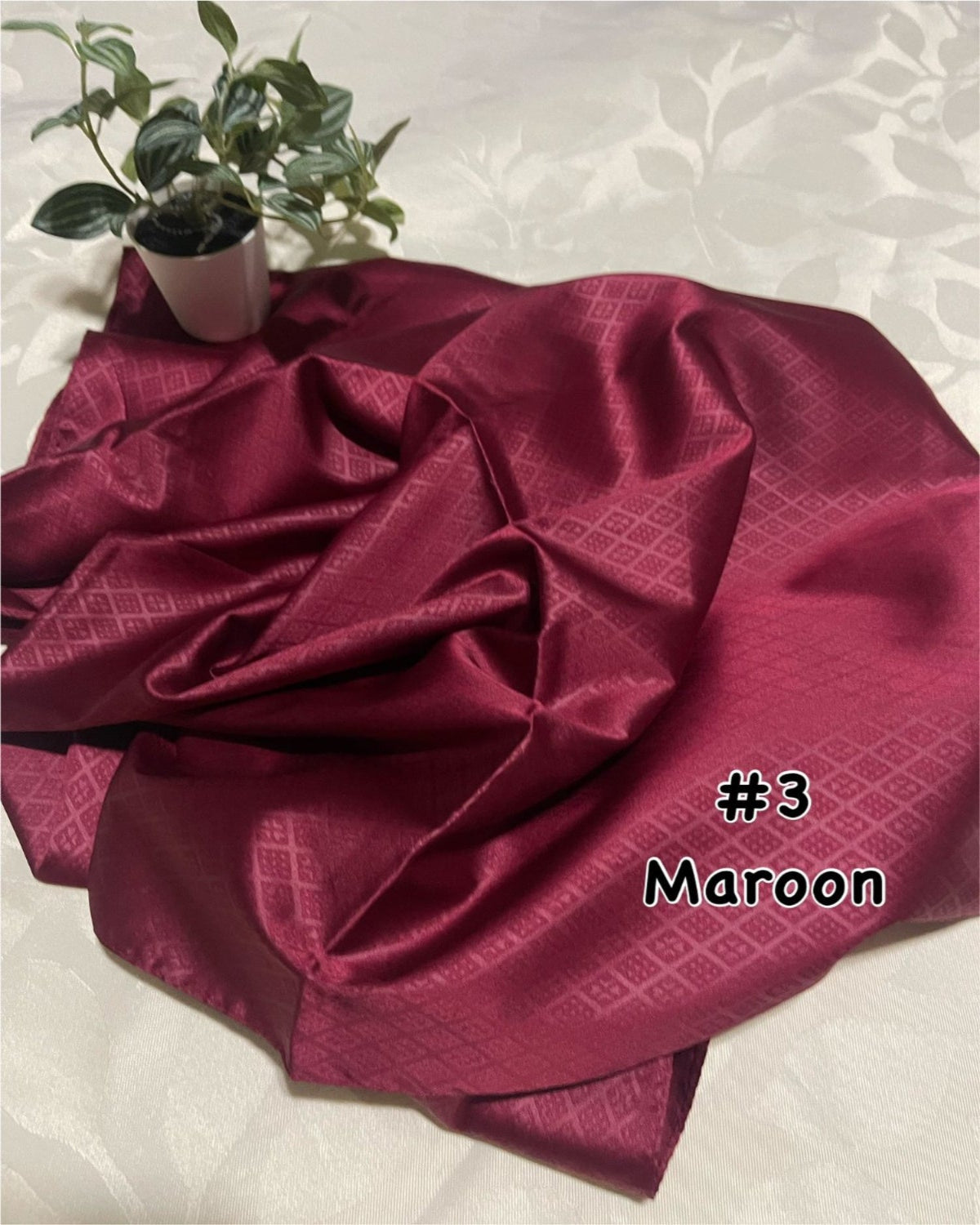 Shawl Satin Aurora- Elegant Muslim Hijab Accessory (SHWL- 1061) (#SN)