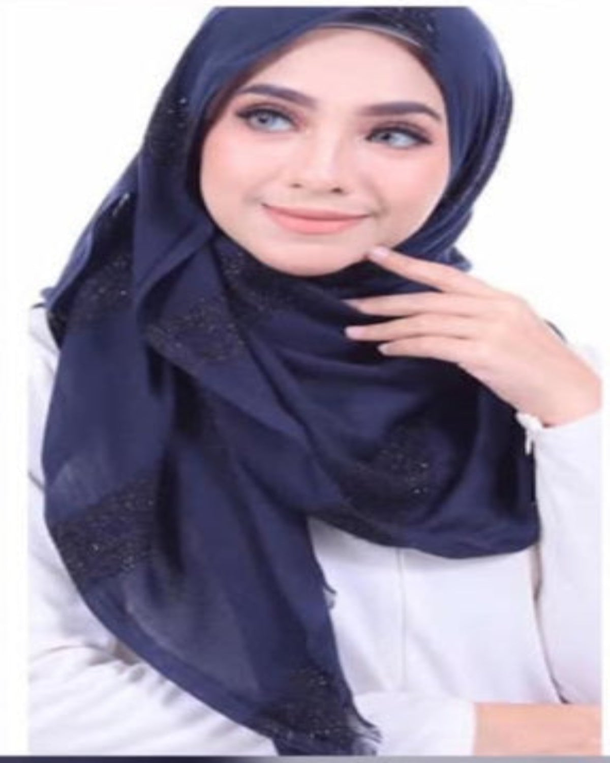 Shawl Maskara Stripe: Bold, Modern, and Uniquely Chic (SHWL- 1035)