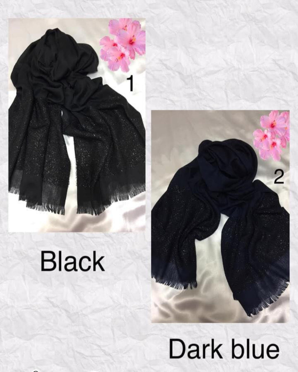 Shawl Maskara Border: A Timeless Blend of Art and Elegance (SHWL- 1033)