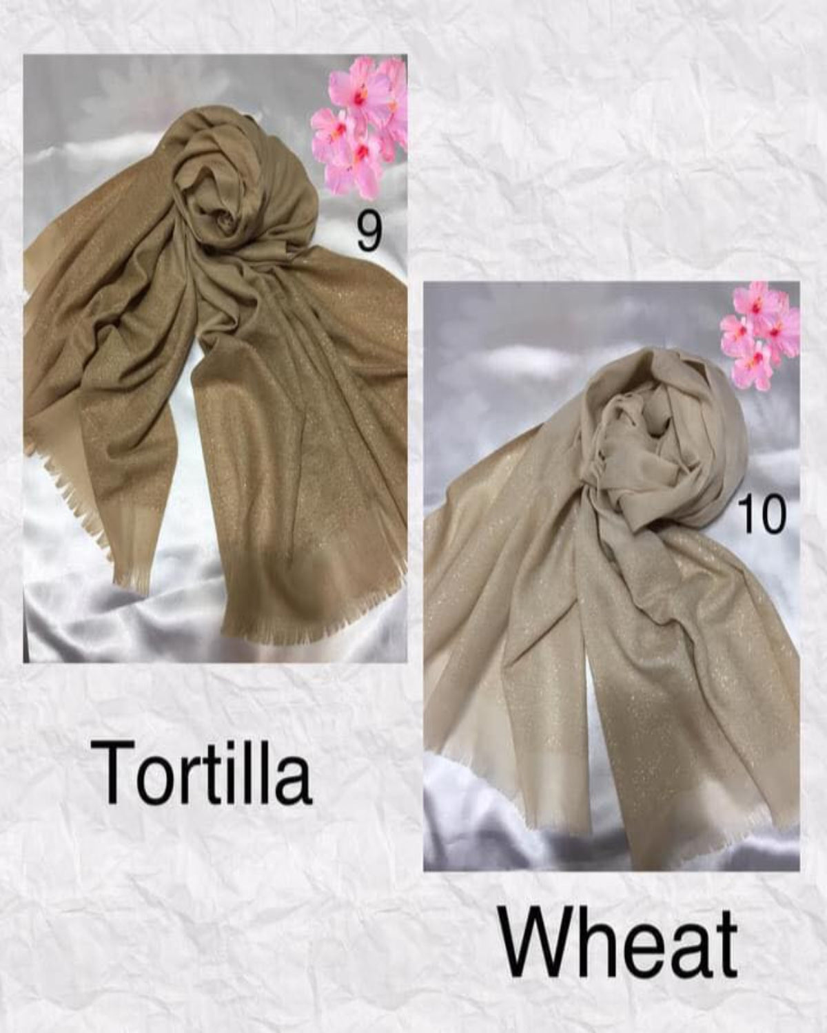 Shawl Maskara Border: A Timeless Blend of Art and Elegance (SHWL- 1033)