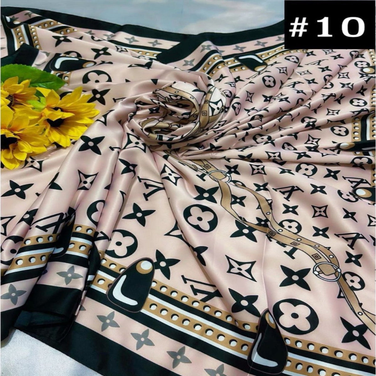 Bawal Satin Printed (BAWL- 1034) Chic & Elegant - Essentials Wear for Muslimah Woman’s Wardrobe