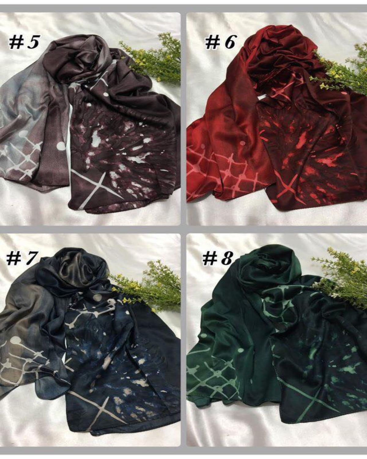 Shawl Luxe Satin (SHWL- 1008)
