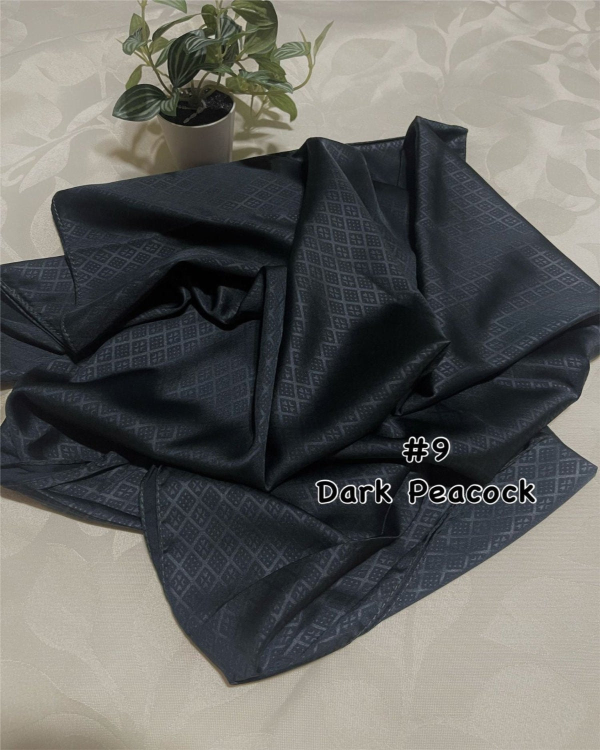 Shawl Satin Aurora- Elegant Muslim Hijab Accessory (SHWL- 1061) (#SN)