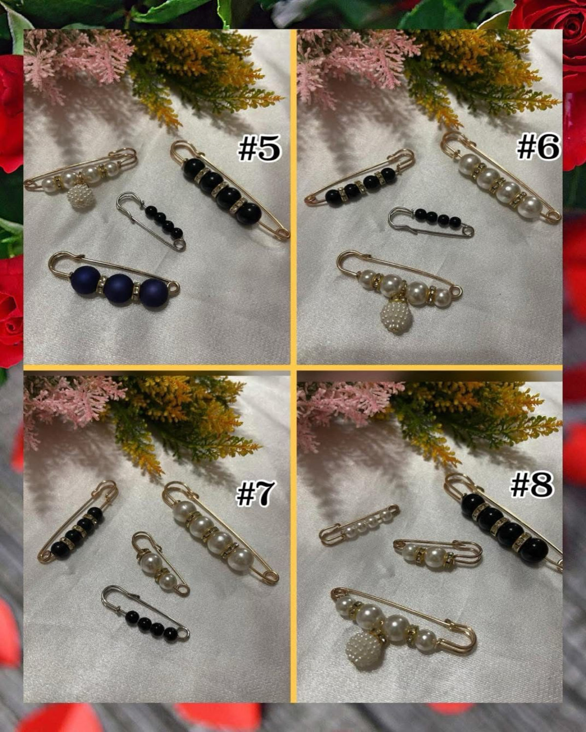 Hijab Accessories Bundle Set (ASRY- 1029)