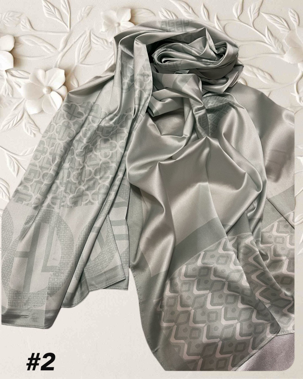 Exclusive Shawl Satin Printed (SHWL- 1047)
