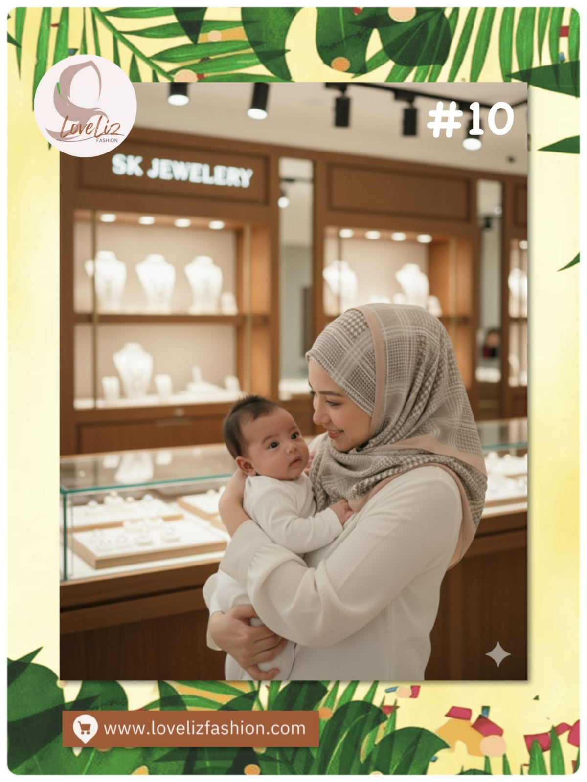Shawl Premium Chiffon Korean Babyseam (SHWL-1063) (#MM)