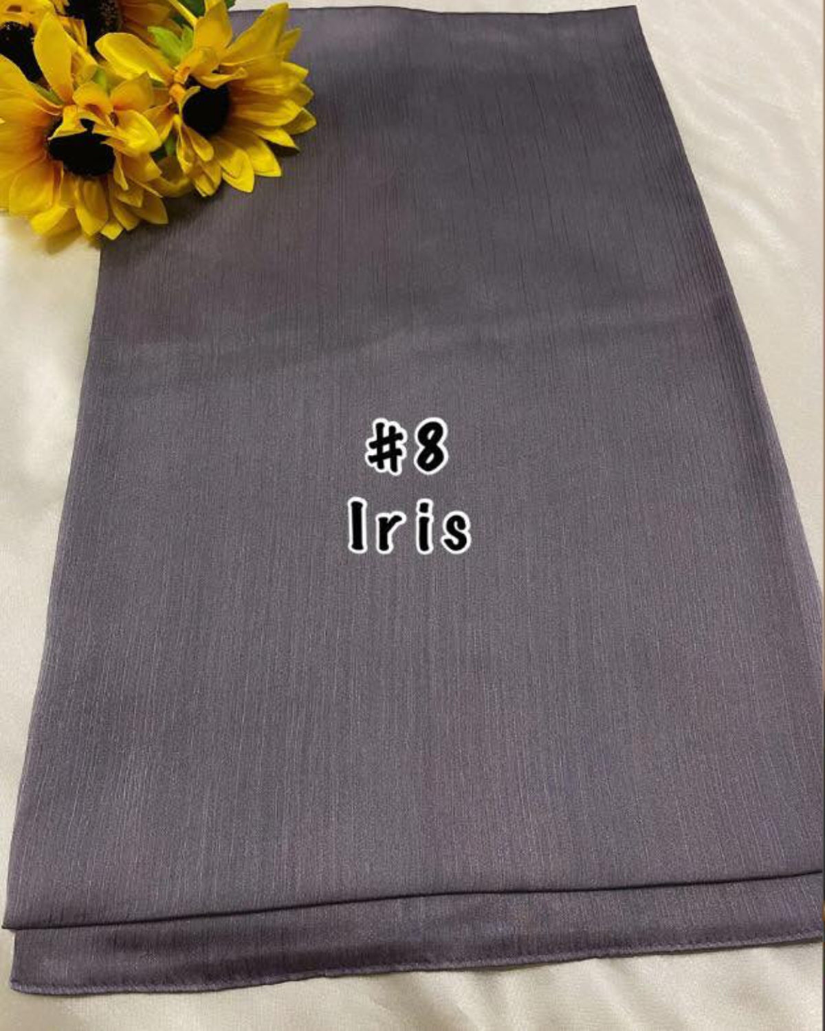 Shawl Muna Satin- Luxurious Satin (SHWL- 1042)