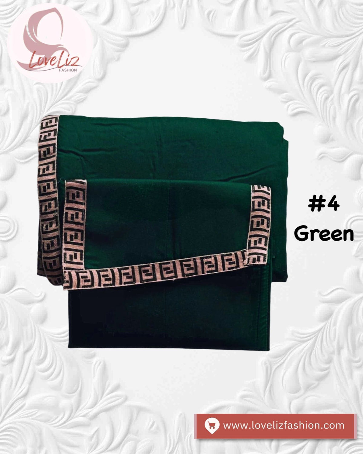 Exclusive Telekung Fendi Inspired (TLKG- 1022)