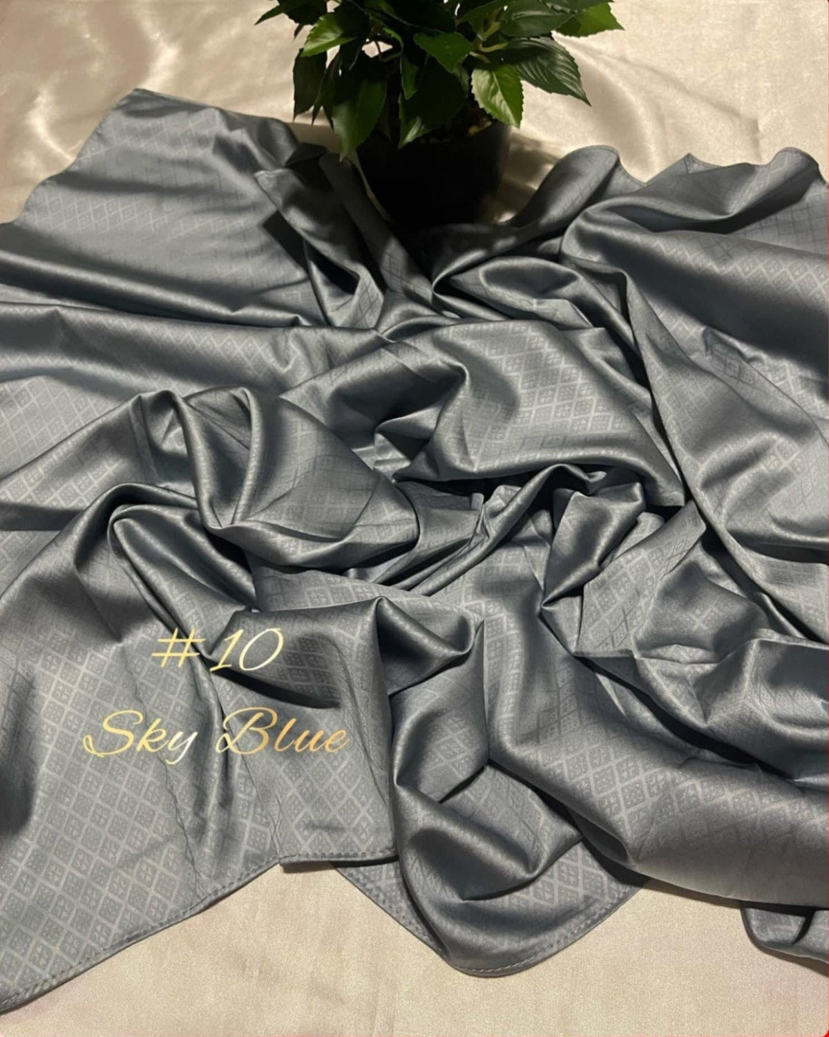 Bawal Satin Aurora (BAWL- 1036) (#MM) - Elegant Muslimah Hijab Accessory