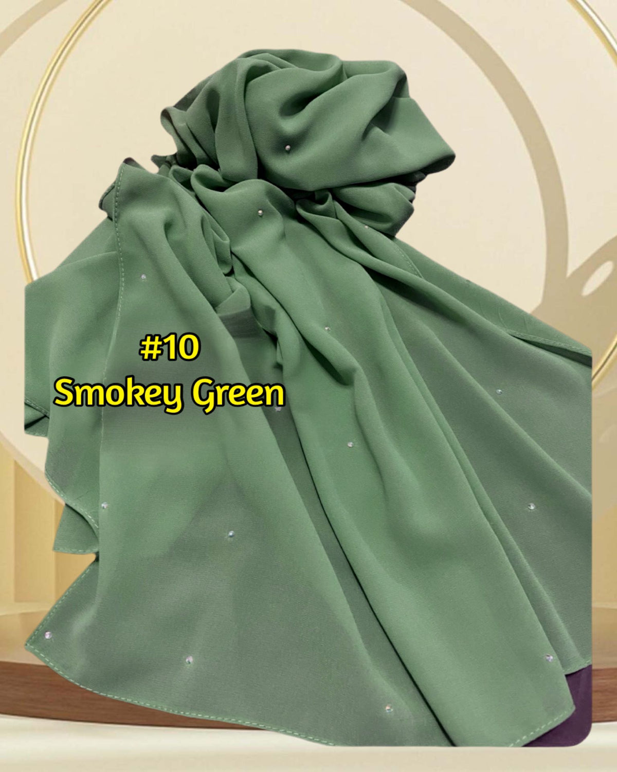 Shawl Chiffon Diamante (SHWL- 1045)