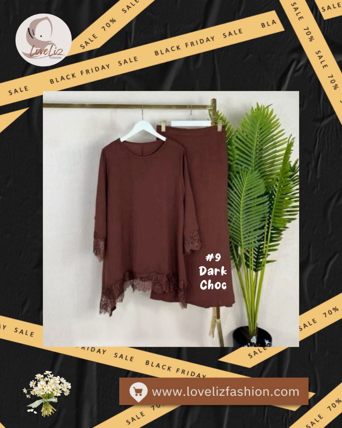 Lace Skirt Suits (SKRT- 1002) (#523)