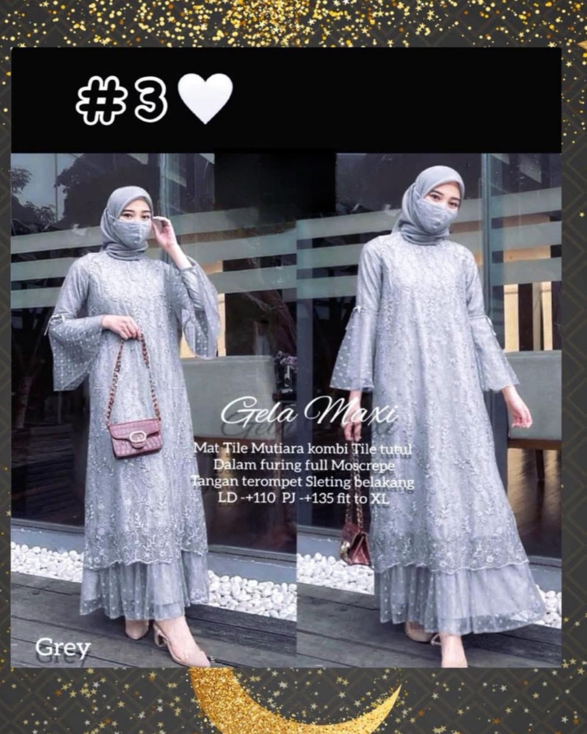Assorted Maxi Dress (GAMIS- 1008) (#PE) - Your Go-To Maxi Dress
