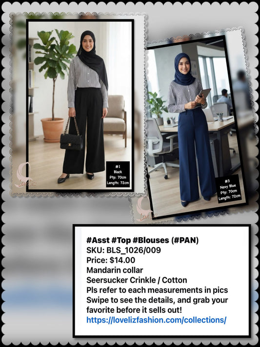 Assorted Top Blouses (BLS_1026/009) (#PAN)