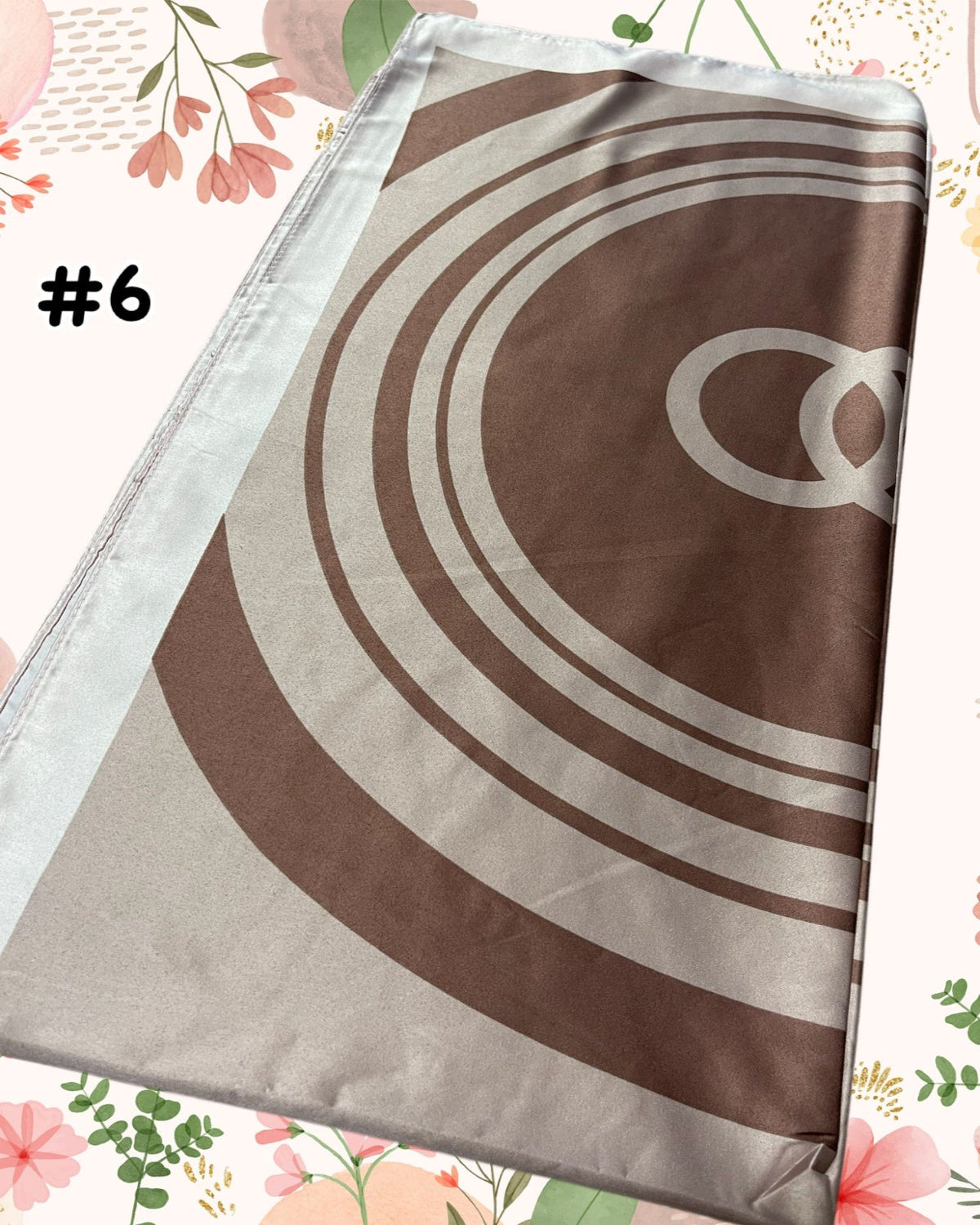Bawal Satin Printed (BAWL- 1034) Chic & Elegant - Essentials Wear for Muslimah Woman’s Wardrobe