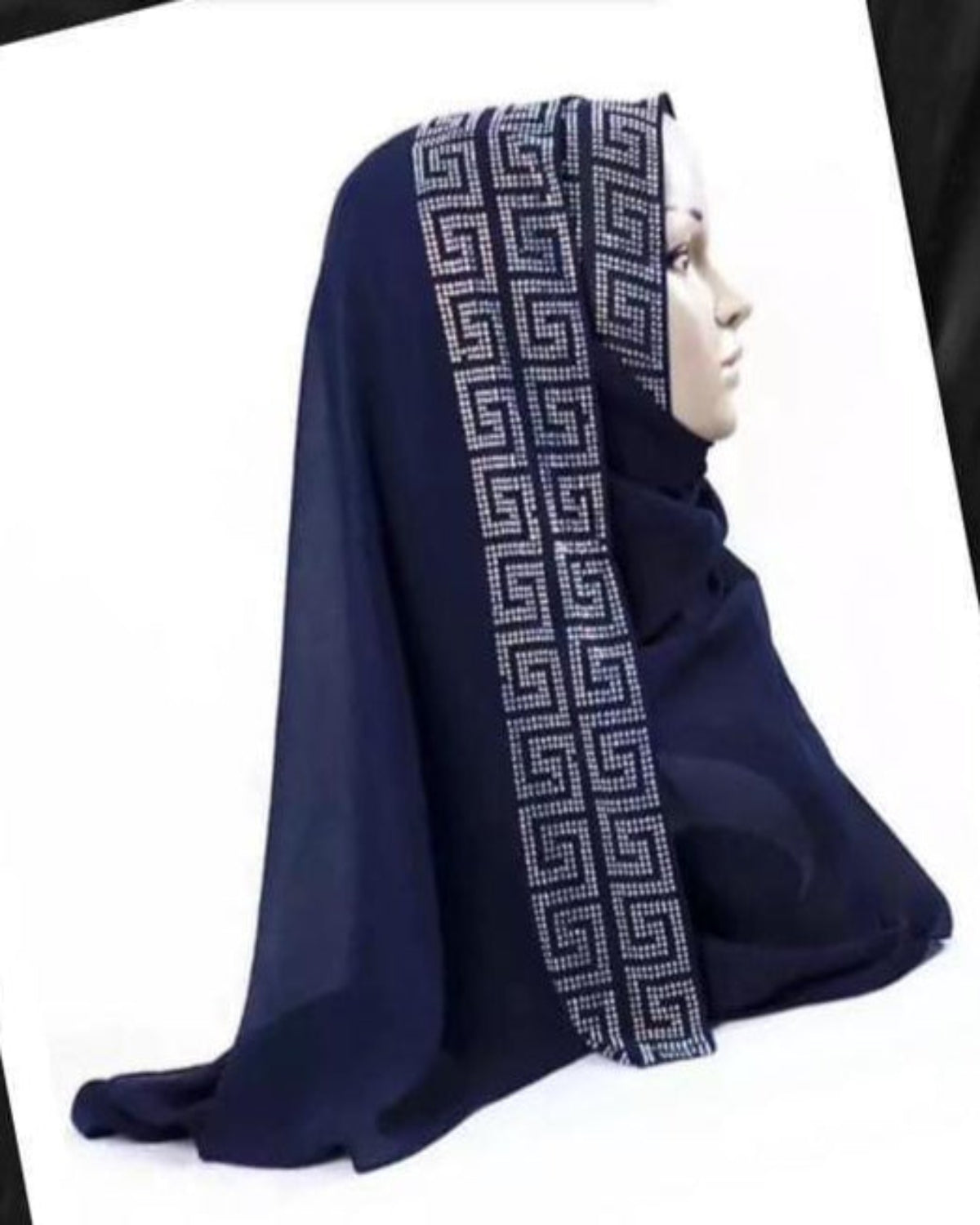 Royal Diamante Shawl (SHWL- 1001)