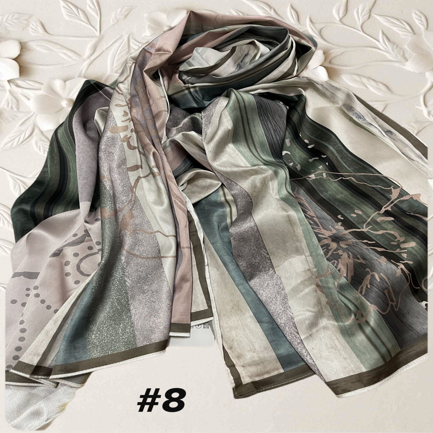 Exclusive Shawl Satin Printed (SHWL- 1047)