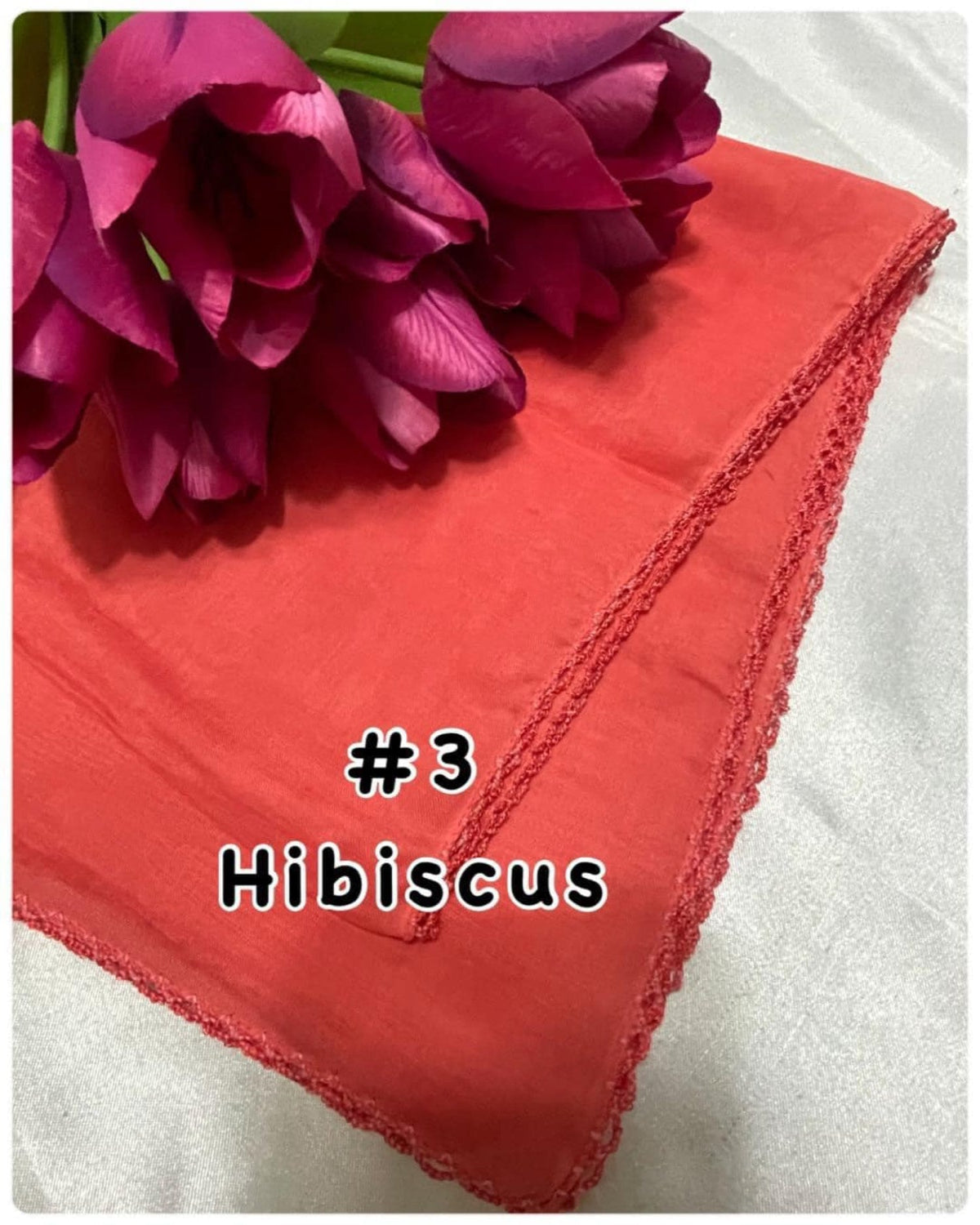Bawal Cotton Plain Crochet (BAWL- 1031)- Premium Lightweight Fabric for Effortless Muslimah Style
