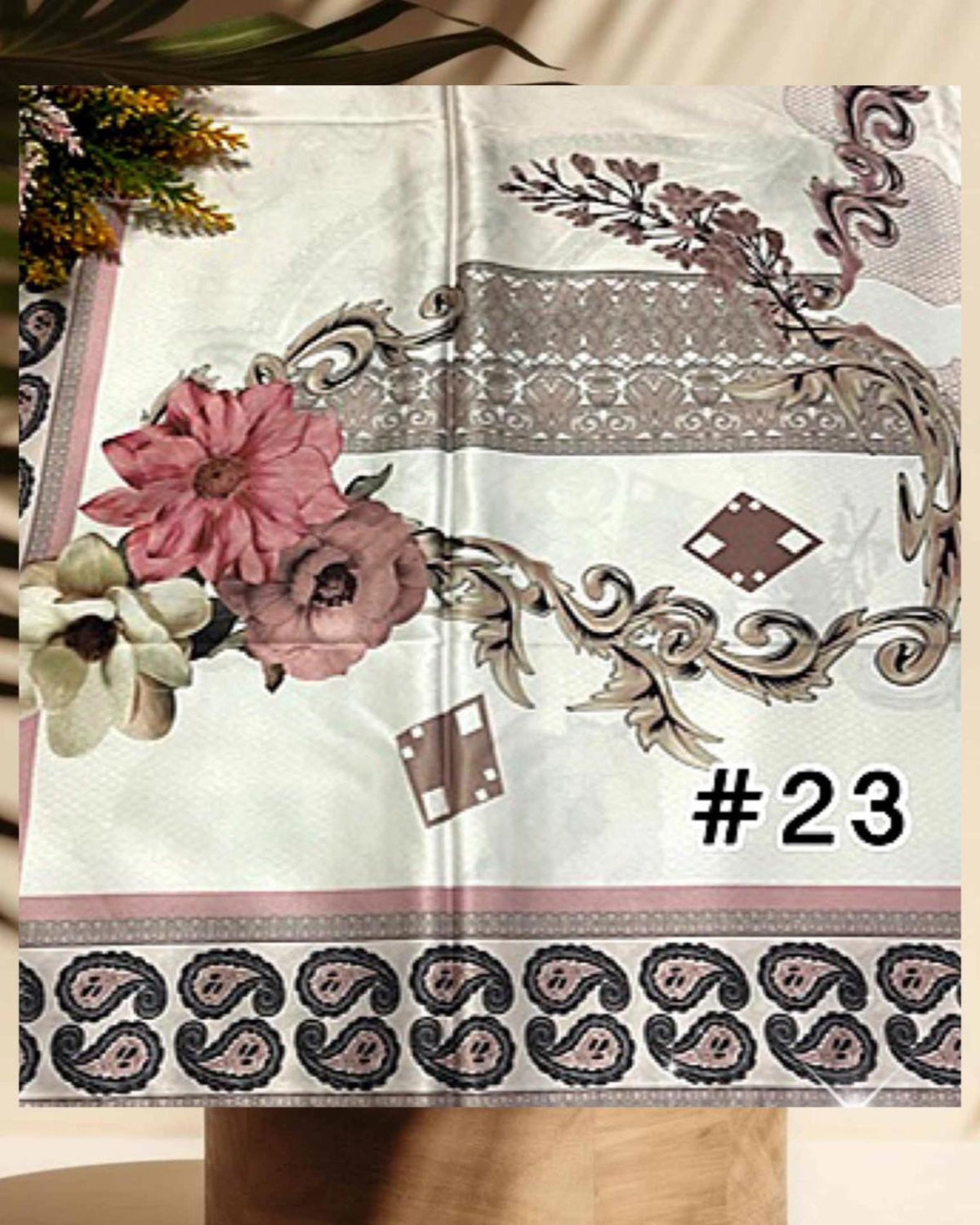 Exclusive Bawal Satin Printed (EBAWL- 1005)