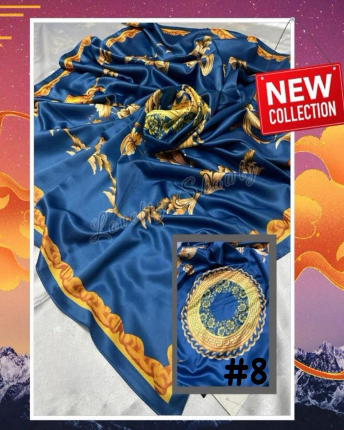 Exclusive Bawal Satin Printed (EBAWL- 1005)