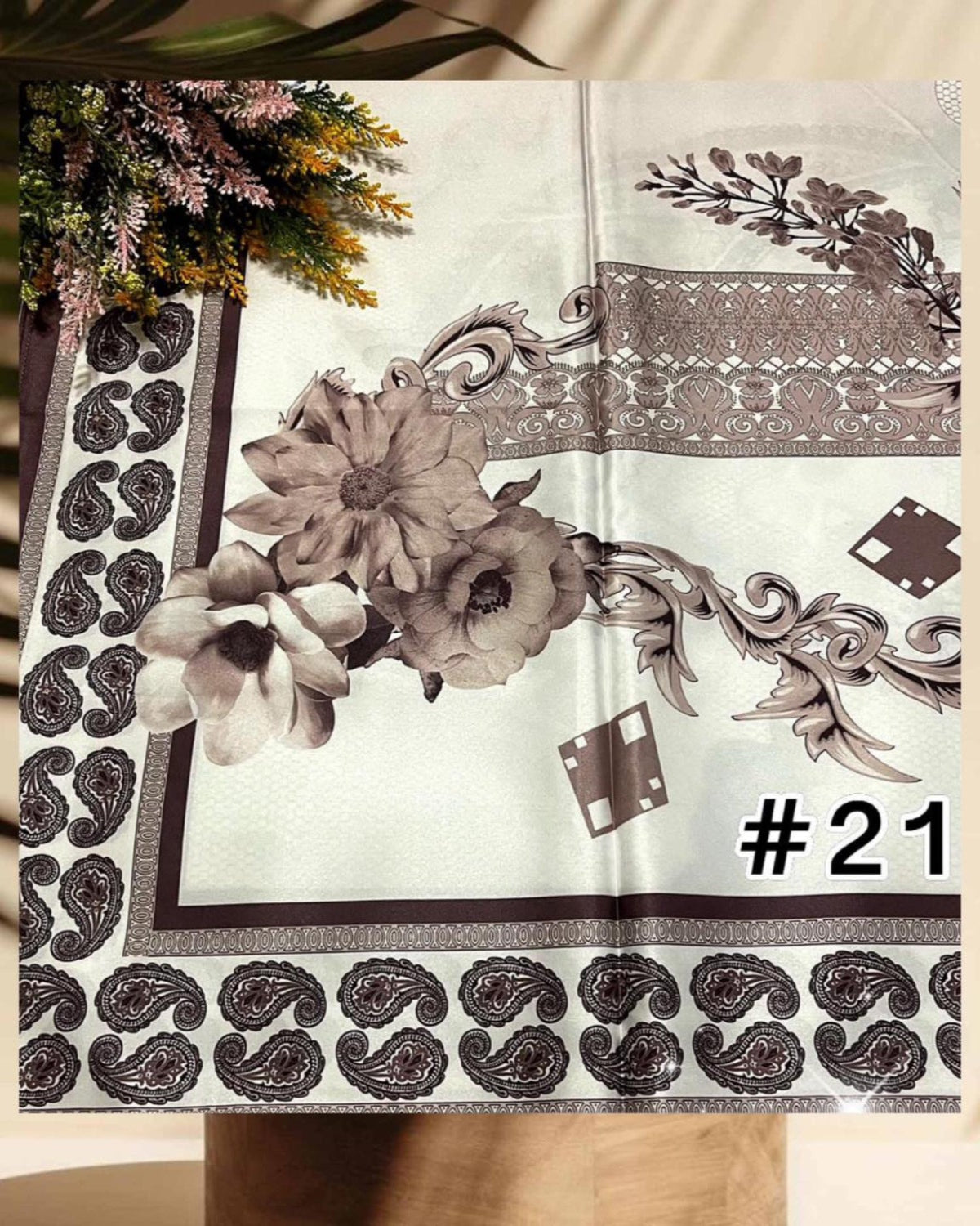 Exclusive Bawal Satin Printed (EBAWL- 1005)