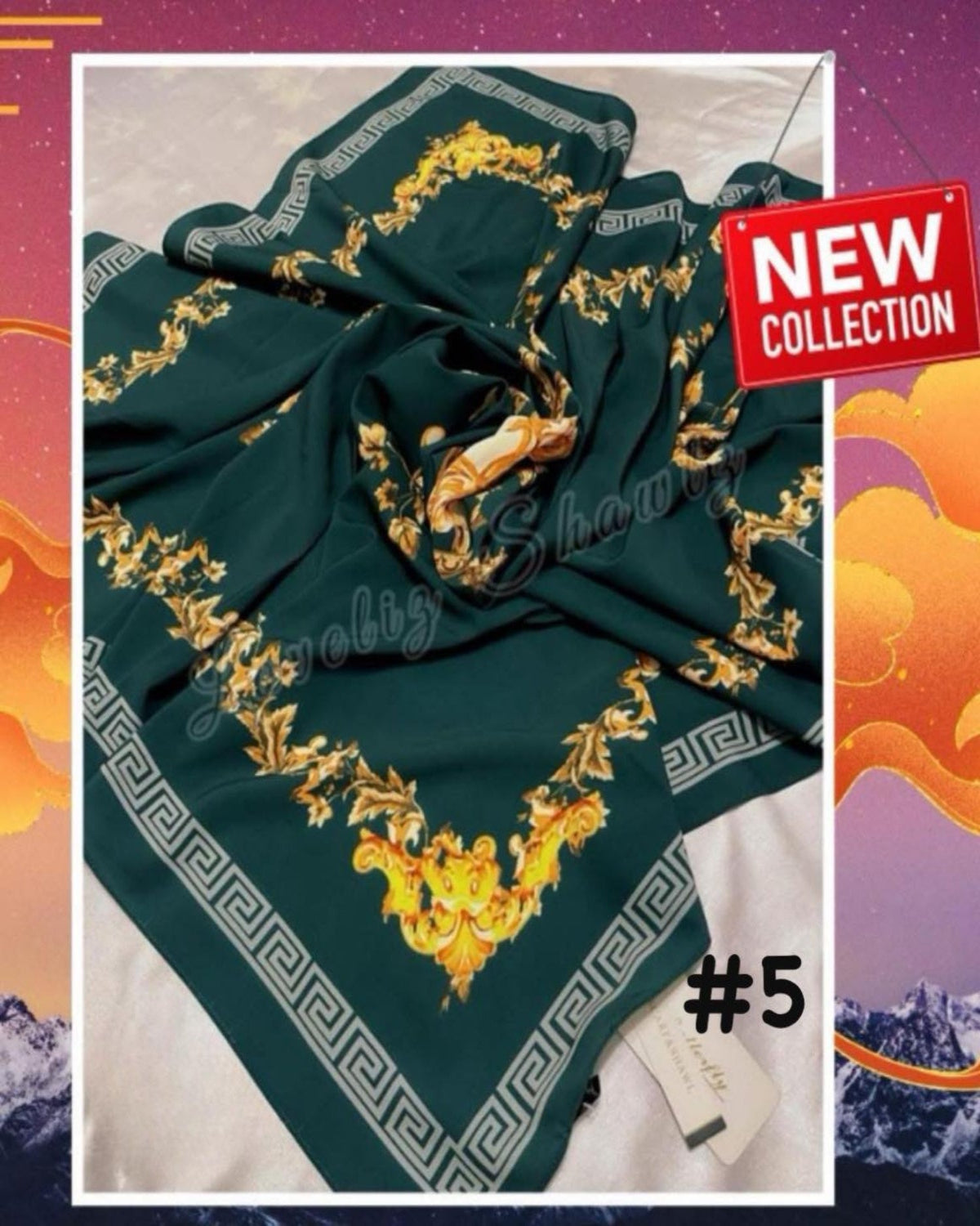 Exclusive Bawal Satin Printed (EBAWL- 1005)
