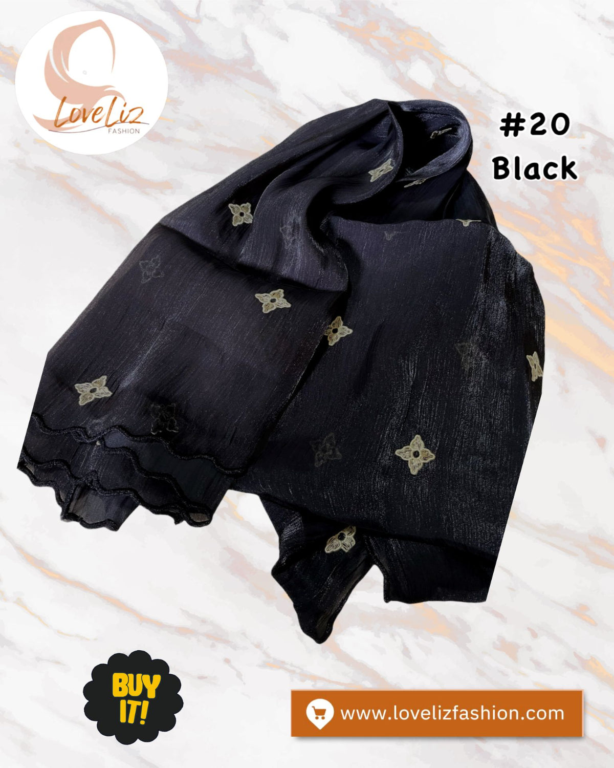 Exclusive Shawl Shimmering Ribbon🎀 (SHWL- 1067) (#ZSKN7)