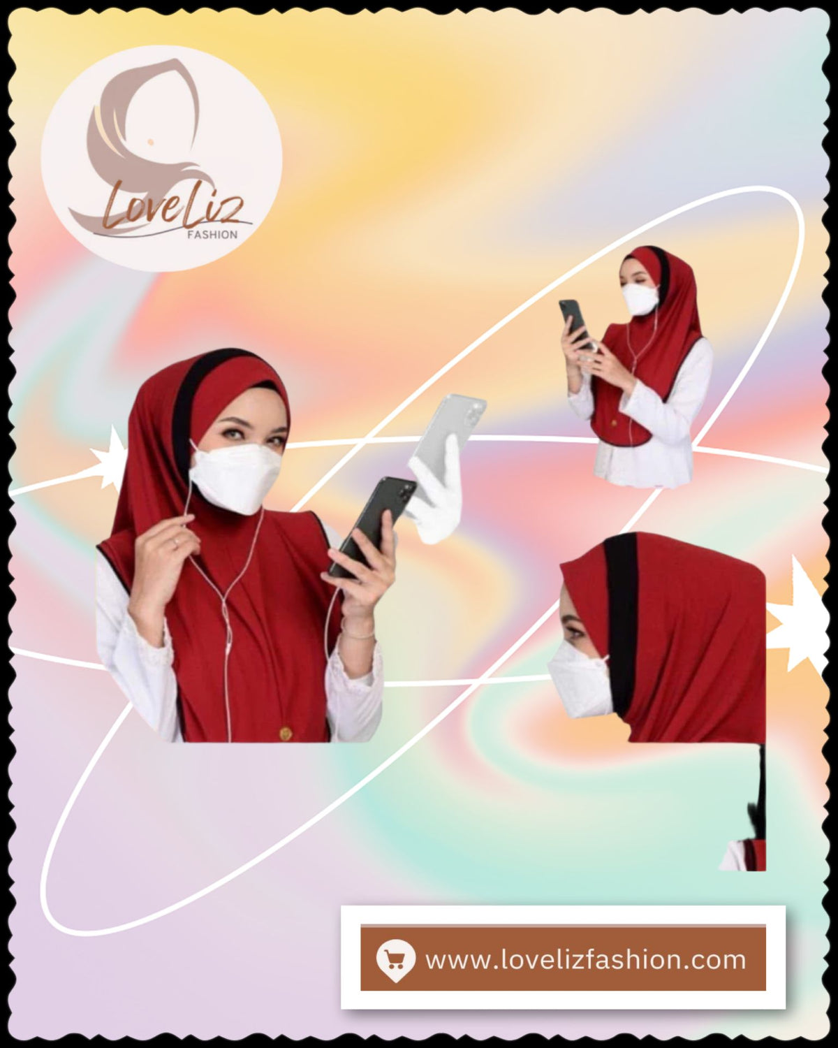 Instant Handsfree Aznika 2 Tone (ISHWL- 1019)