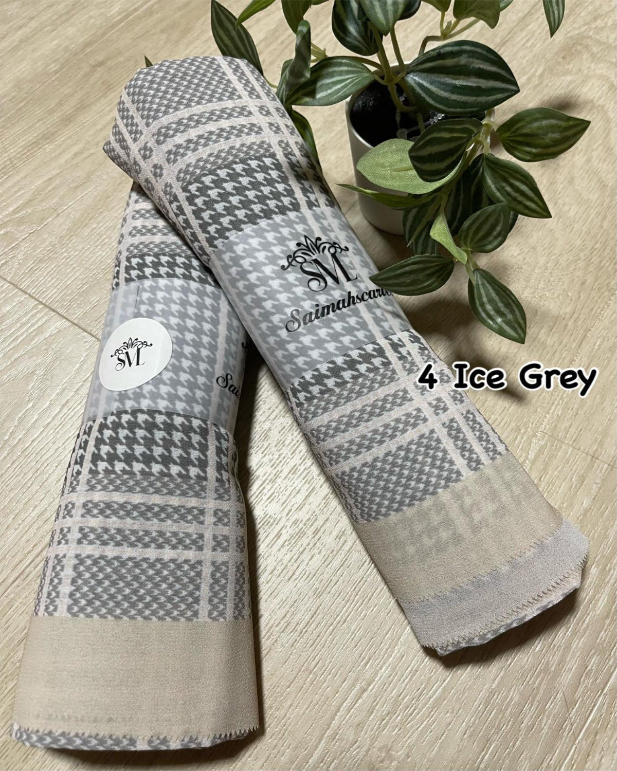 Shawl Premium Chiffon Korean Babyseam (SHWL- 1063) (#MM)