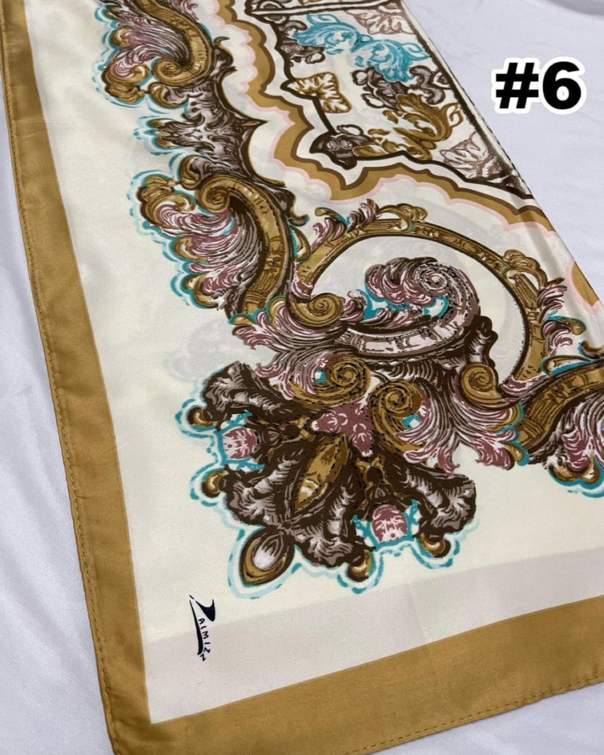 Bawal Satin Printed (BAWL- 1034) Chic & Elegant - Essentials Wear for Muslimah Woman’s Wardrobe