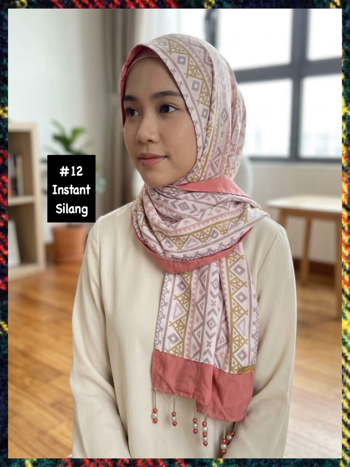 Assorted Instant Hijabs (INST/CSL_1026/003 (M)) (🔥3 pcs for $10/-🔥)