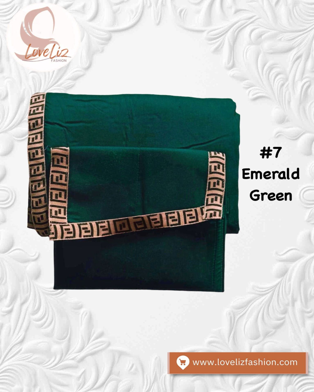 Exclusive Telekung Fendi Inspired (TLKG- 1022)
