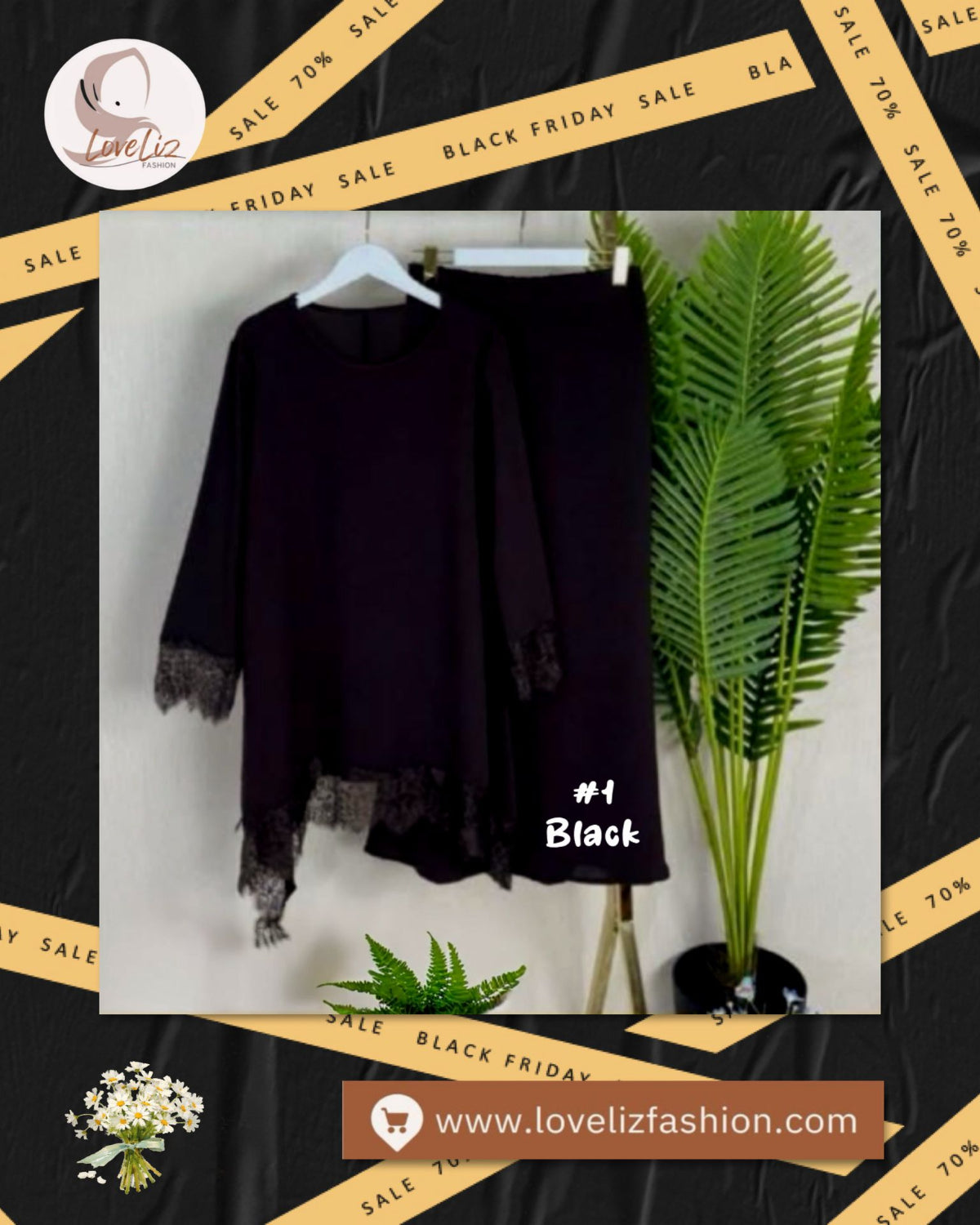 Lace Skirt Suits (SKRT- 1002) (#523)