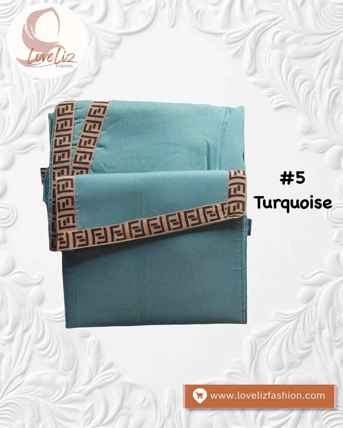 Exclusive Telekung Fendi Inspired (TLKG- 1022)
