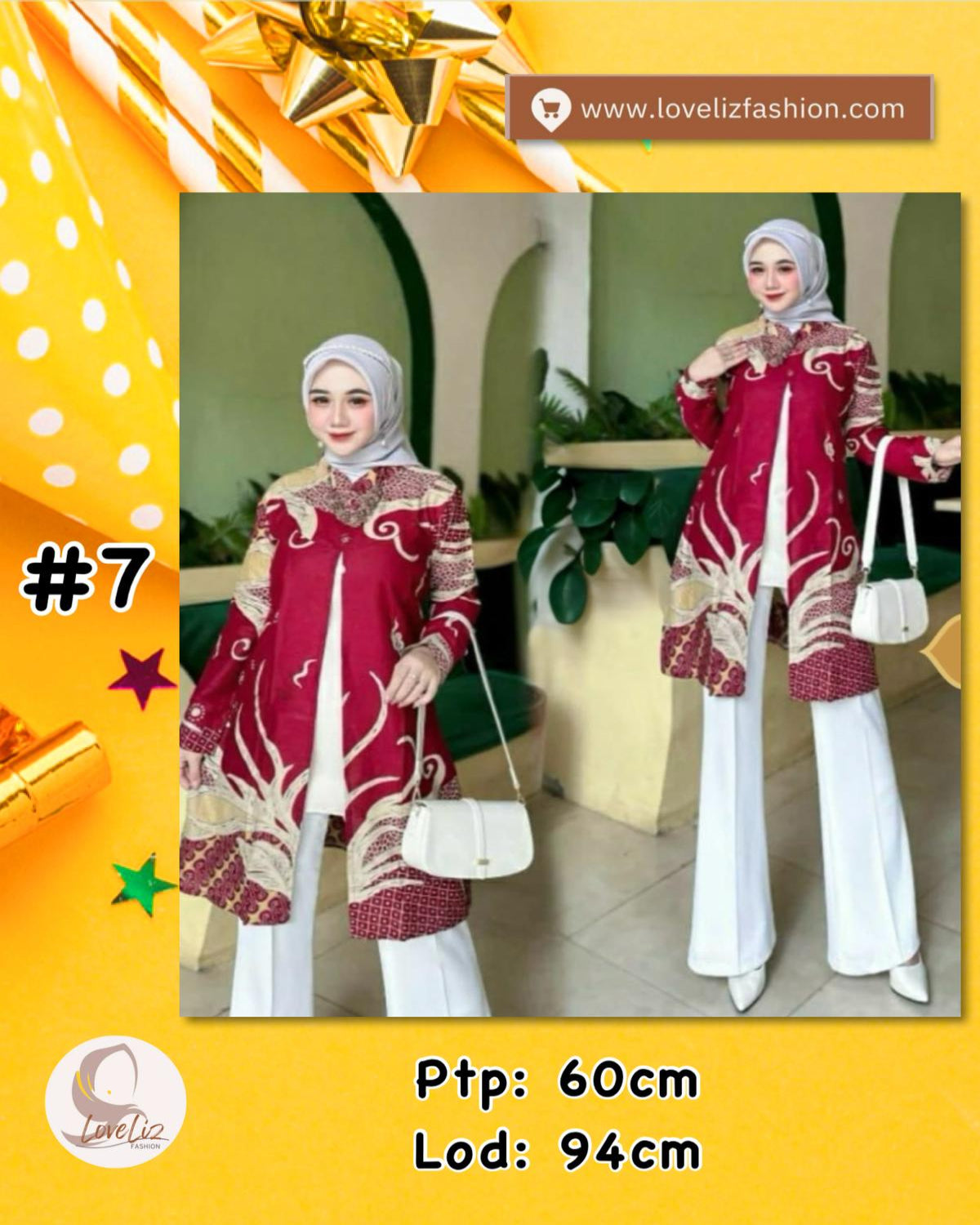 Assorted Batik Tunic Dresses (BADR(T)- 1005) (#AAT)