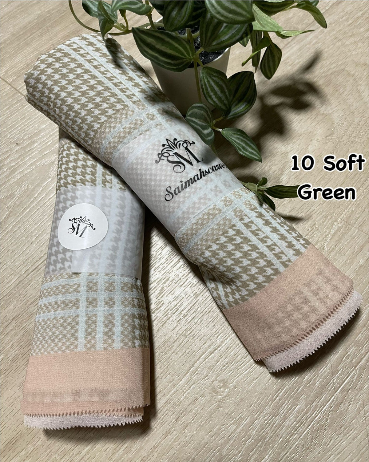Shawl Premium Chiffon Korean Babyseam (SHWL- 1063) (#MM)