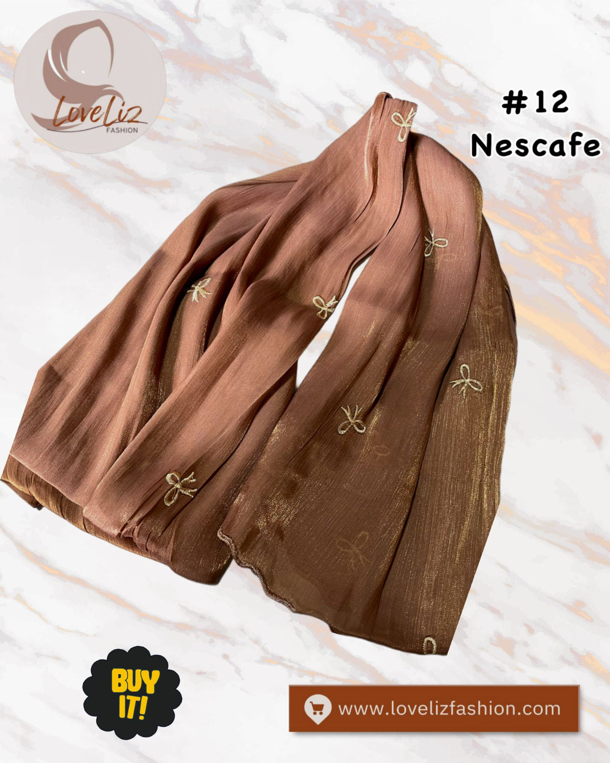 Exclusive Shawl Shimmering Ribbon🎀 (SHWL- 1067) (#ZSKN7)