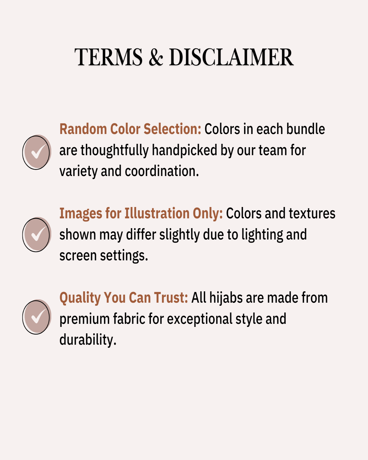 Loveliz Fashion Hijab Bundle Collection (BNDL- 0000) (#HM)– Premium Chiffon Hijabs in 3pcs and 6pcs Packs