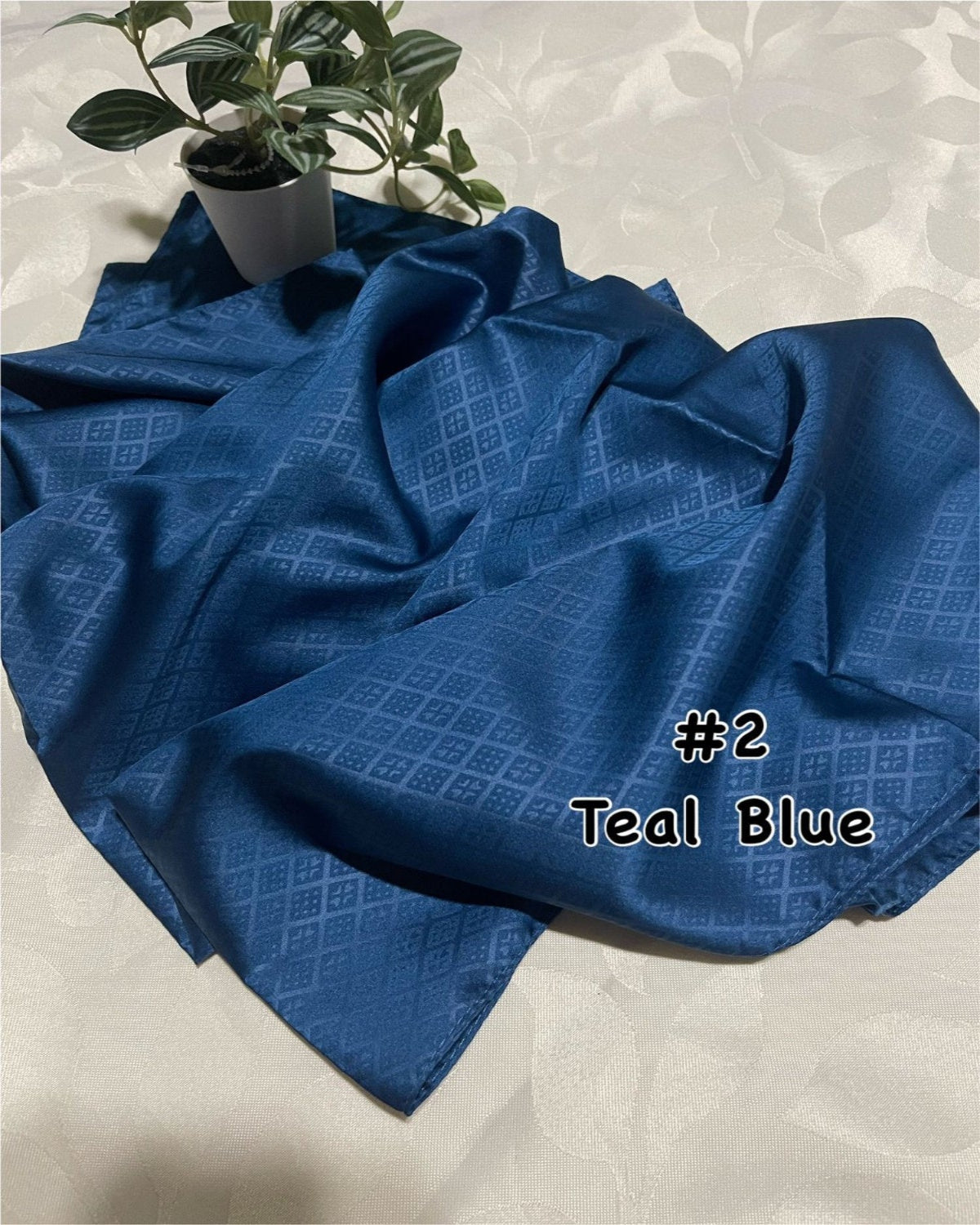 Shawl Satin Aurora- Elegant Muslim Hijab Accessory (SHWL- 1061) (#SN)
