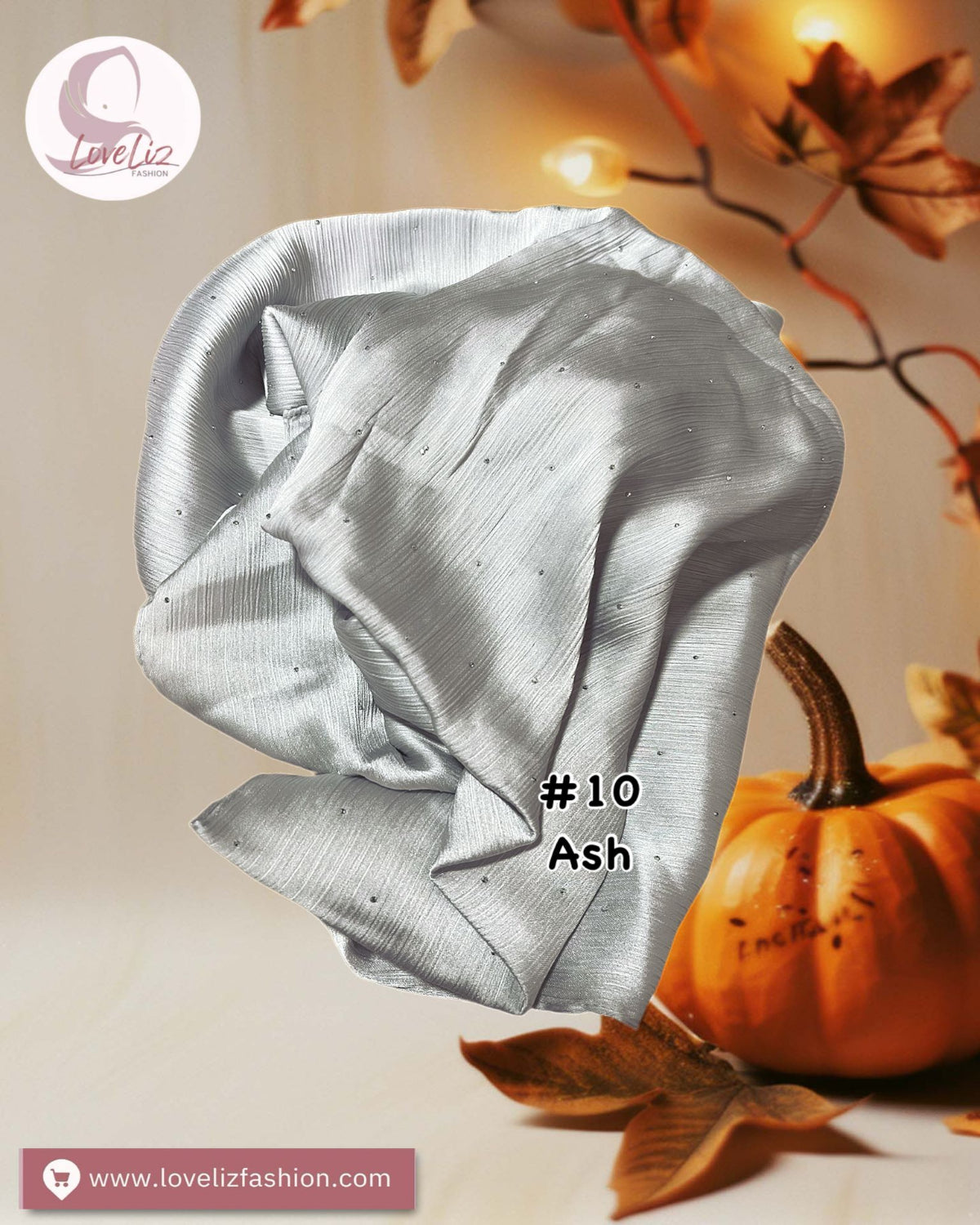 Shawl Satin Muna Diamonds (SHWL- 1065) (#ZSKN7)