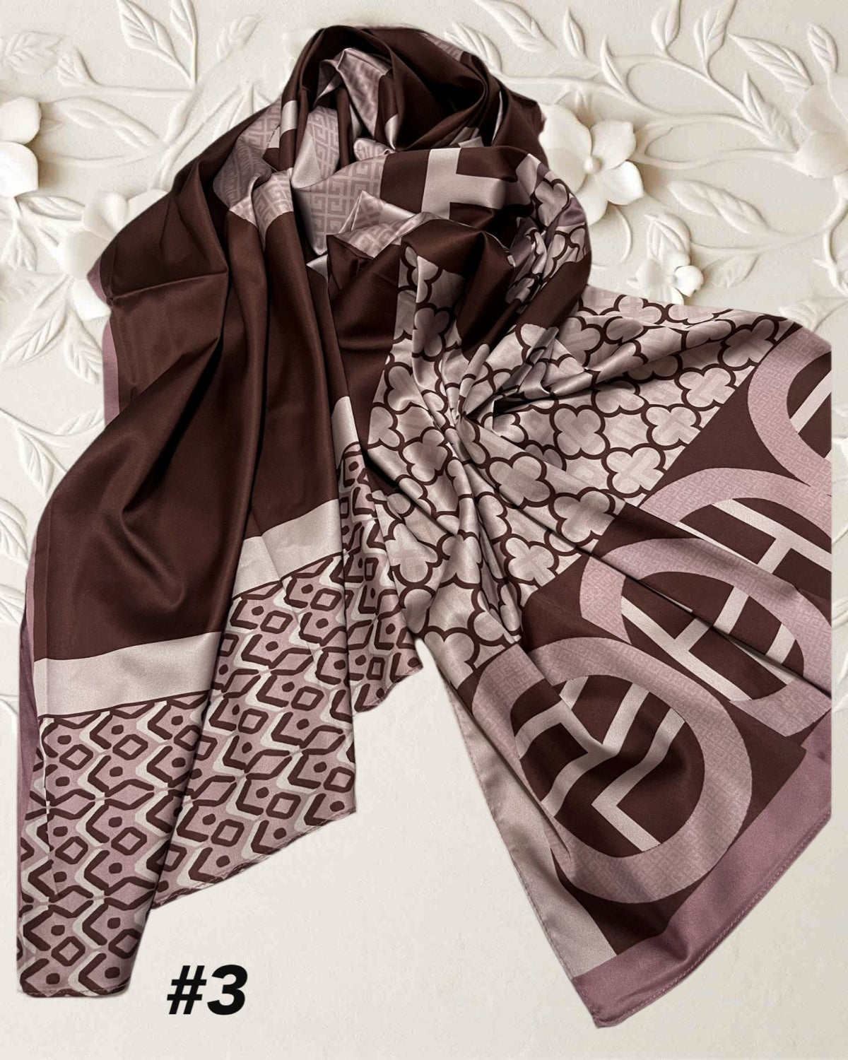 Exclusive Shawl Satin Printed (SHWL- 1047)