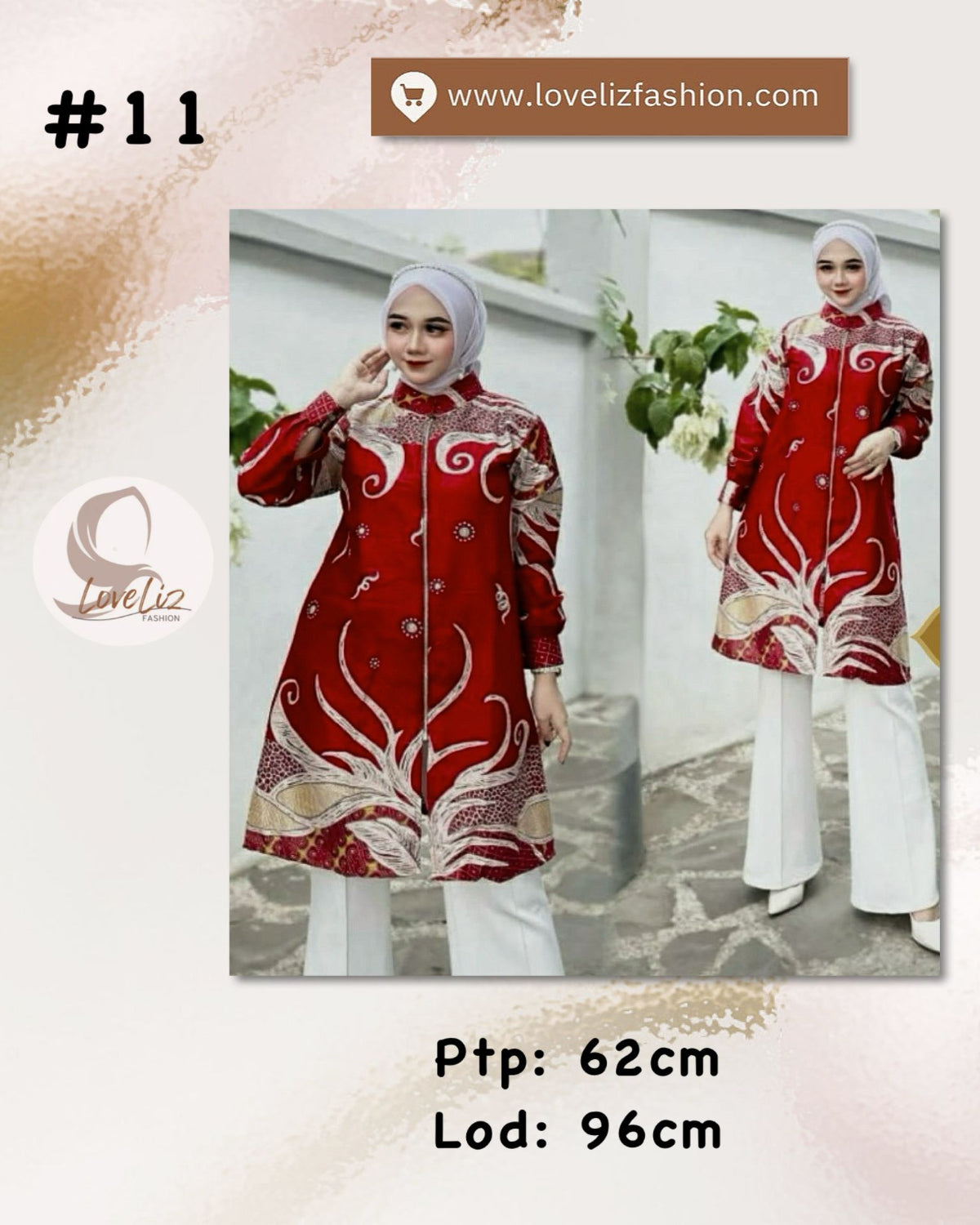 Assorted Batik Tunic Dresses (BADR(T)- 1002) (#ANA)