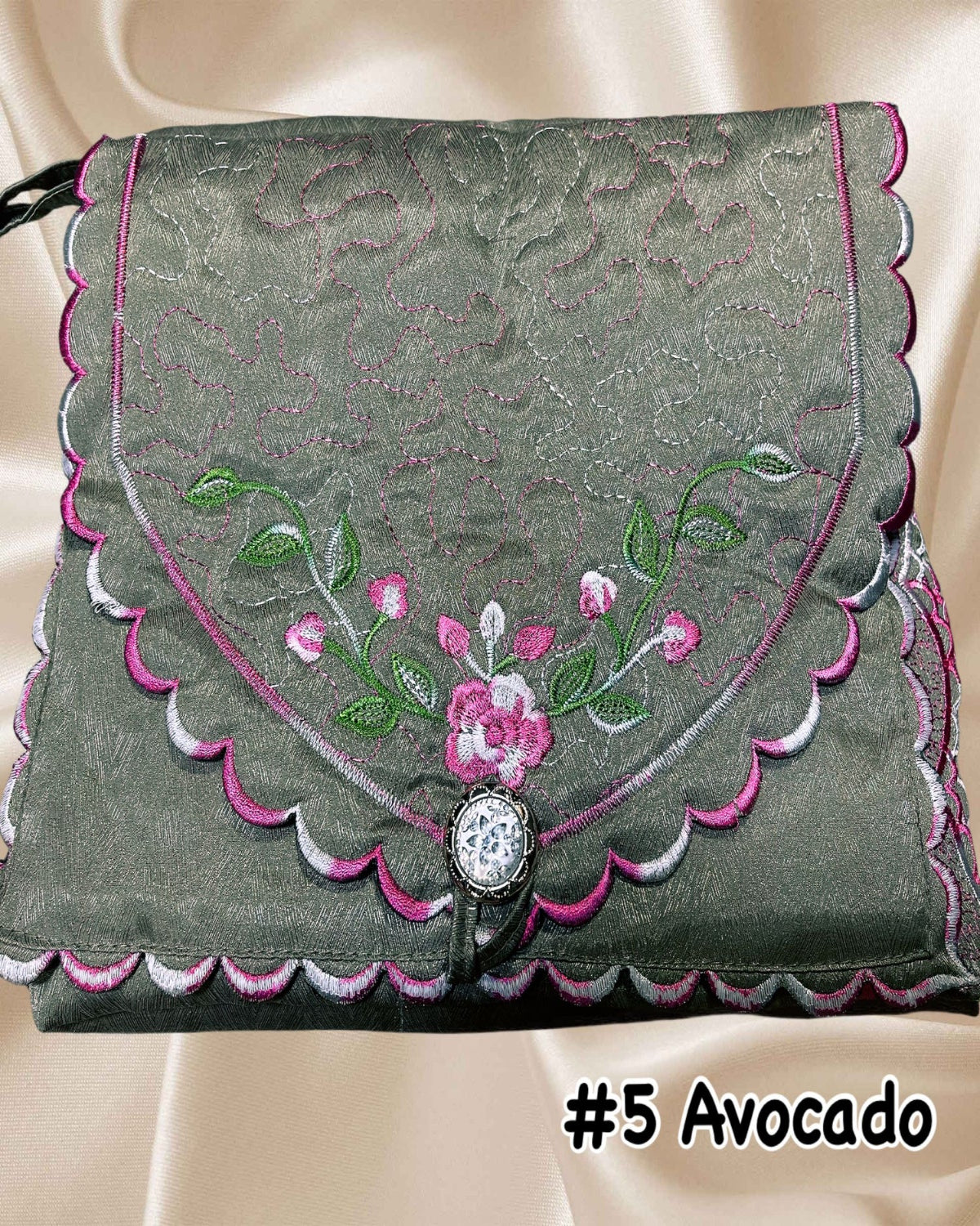 Exclusive Telekung Jacquard Sakura (TLKG- 1028) (#AT)