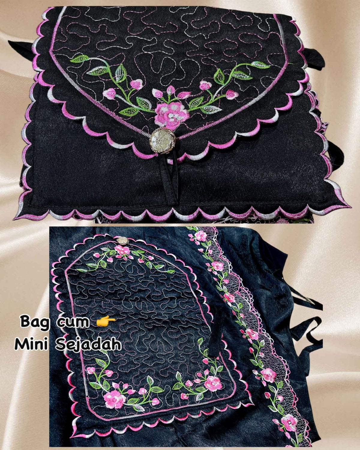 Exclusive Telekung Jacquard Sakura (TLKG- 1028) (#AT)