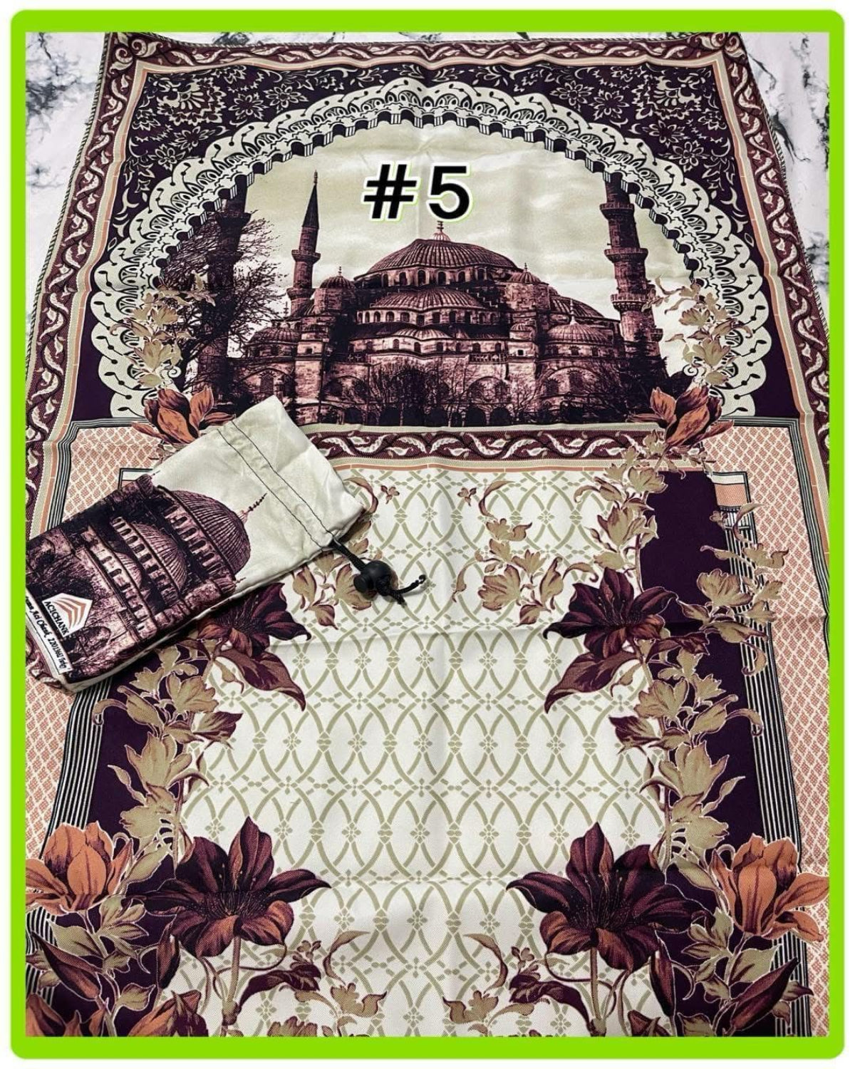Bundle Anti Slip Tawaf Socks & Sejadah Travel (BNDL- 1003)