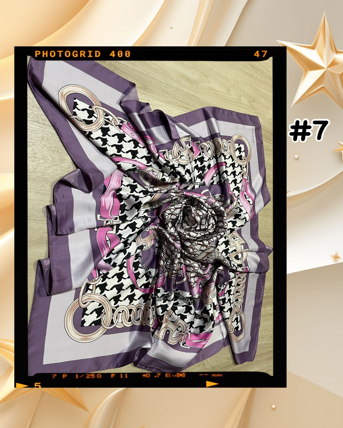 Bawal Satin Printed (BAWL- 1034) Chic & Elegant - Essentials Wear for Muslimah Woman’s Wardrobe